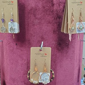 Featured Metallic Earrings by Sherry Armstrong