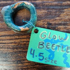Glow Beetle Ring by Alissa Penney