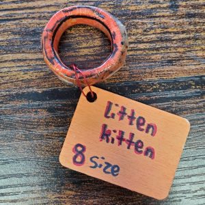 Litten Kitten ring by Alissa Penney