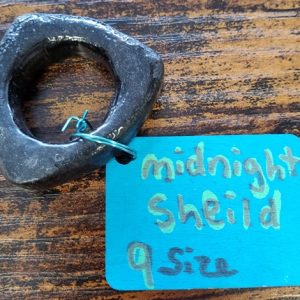 Midnight Shield Ring by Alissa Penney