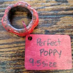 Perfect Poppy ring by Alissa Penney