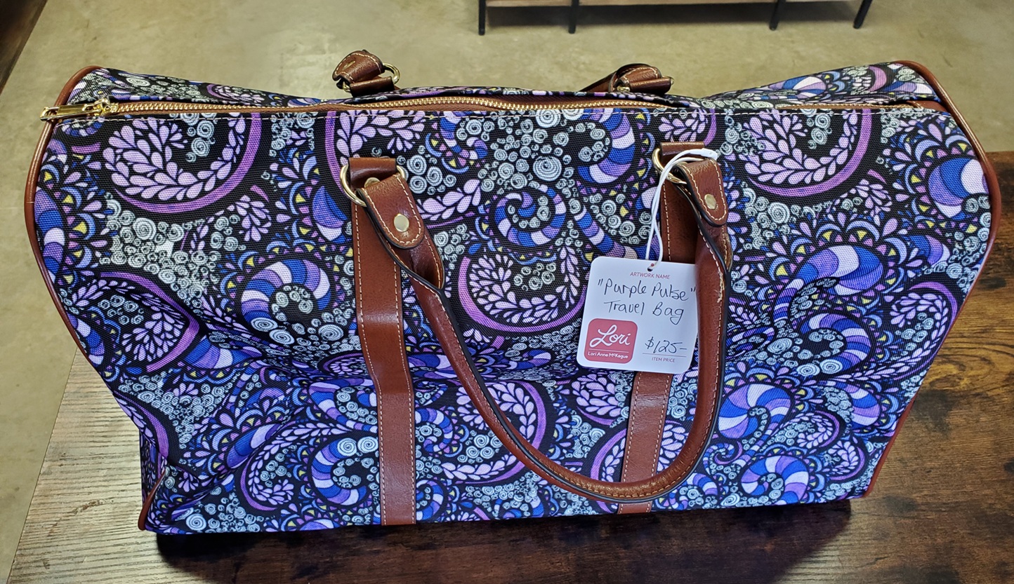 Train Bag by Lori Anne McKague
