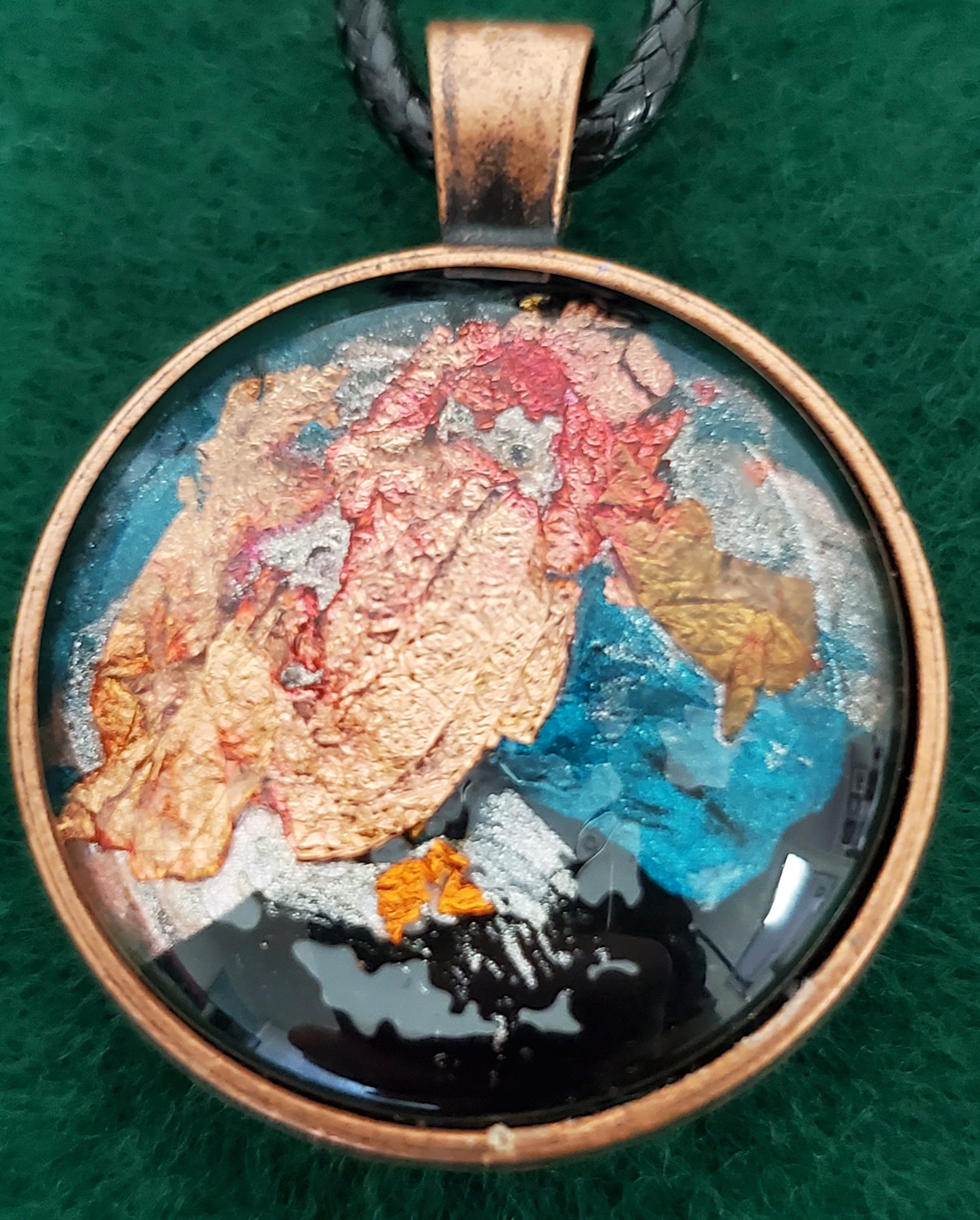 Whispering Stone Pendant - Medium by Theresa Moleski - Image 6