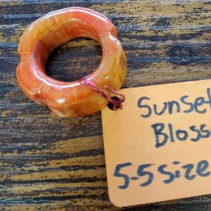 Sunset Blossom ring by Alissa Penney