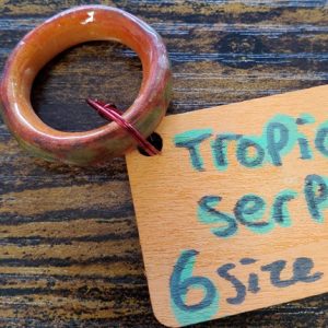 Tropical Serpent Ring by Alissa Penney