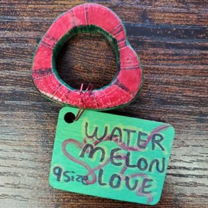 Watermelon Love ring by Alissa Penney