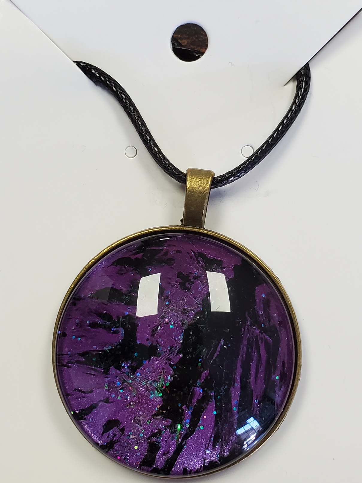 Whispering Stone Pendant - Medium by Theresa Moleski - Image 3
