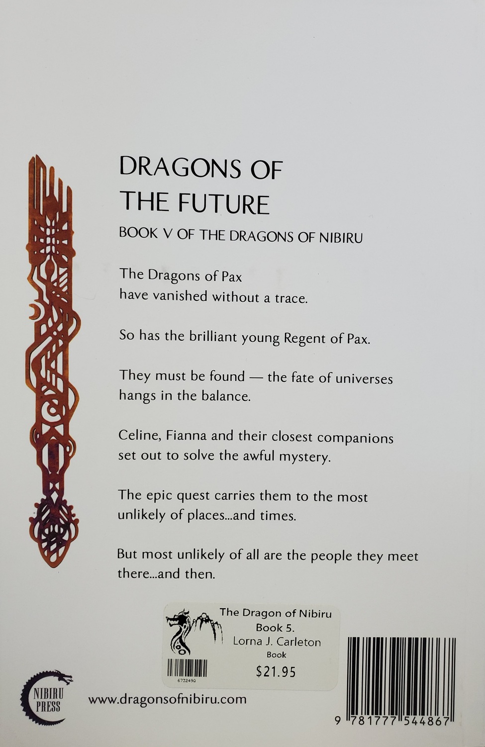 The Dragon of Nibiru by Lorna J. Carleton - Image 10