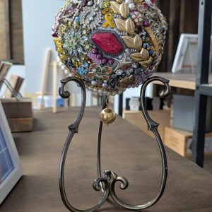 Gazing Ball by Leslie Armstrong