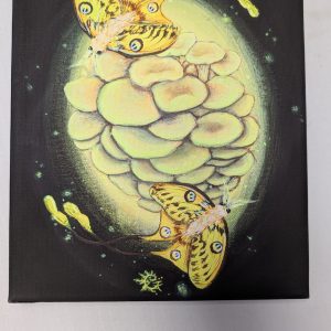 Golden Oysters by Iridescent Fern