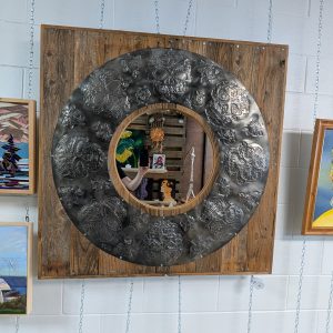 Sugar Skull Mirror by Gary Lyong