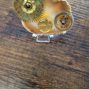 Watch part Statue by Theresa Moleski