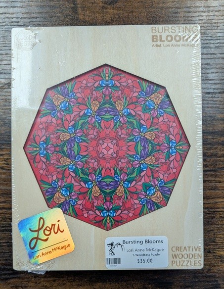 Woodbests Puzzle Small by Lori Anne McKague