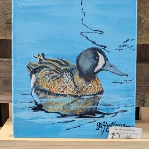 Duck Swimming by Jeanette Heathman