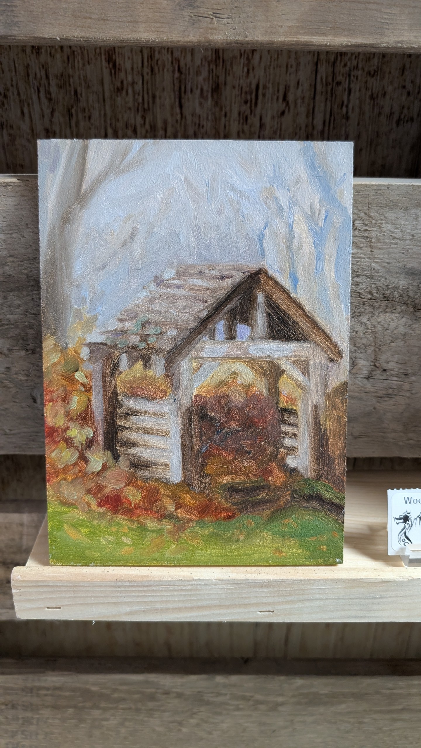 Wood Shack Study by Kaiden Alford
