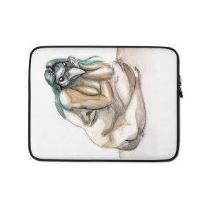 Sunshine Crow Laptop Sleeve by Travis Clarke