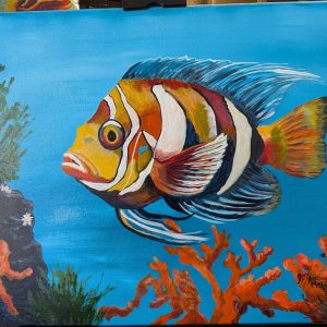 Maui inspired Tropical Fish by Jeanette Hearthman