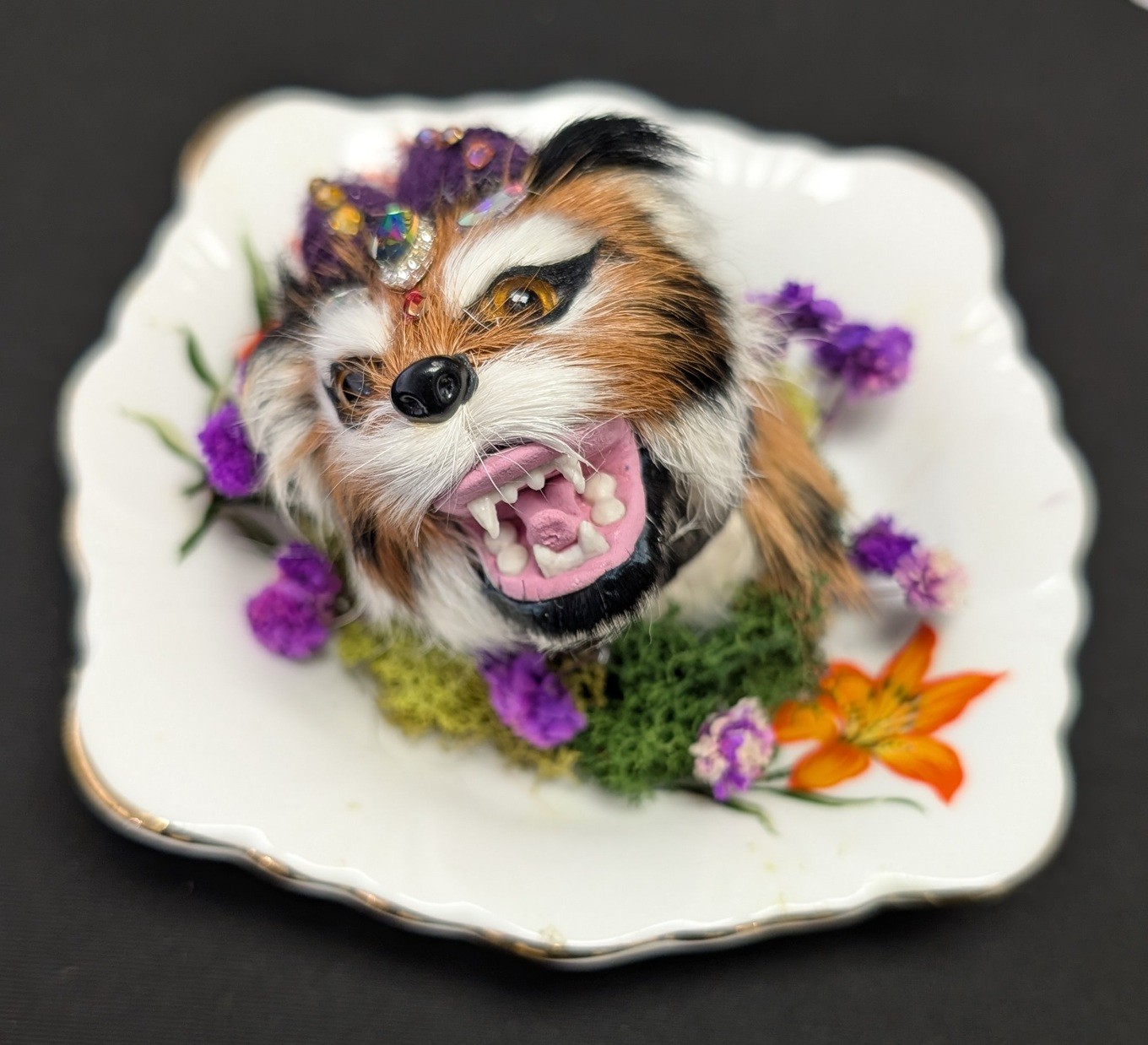 Tiger Plate by Wicked Designs