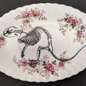 Rat Skeleton Plate by Wicked Designs