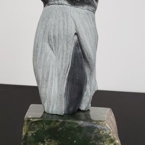 Laced Gown Stone Sculpture by Josh Henrie