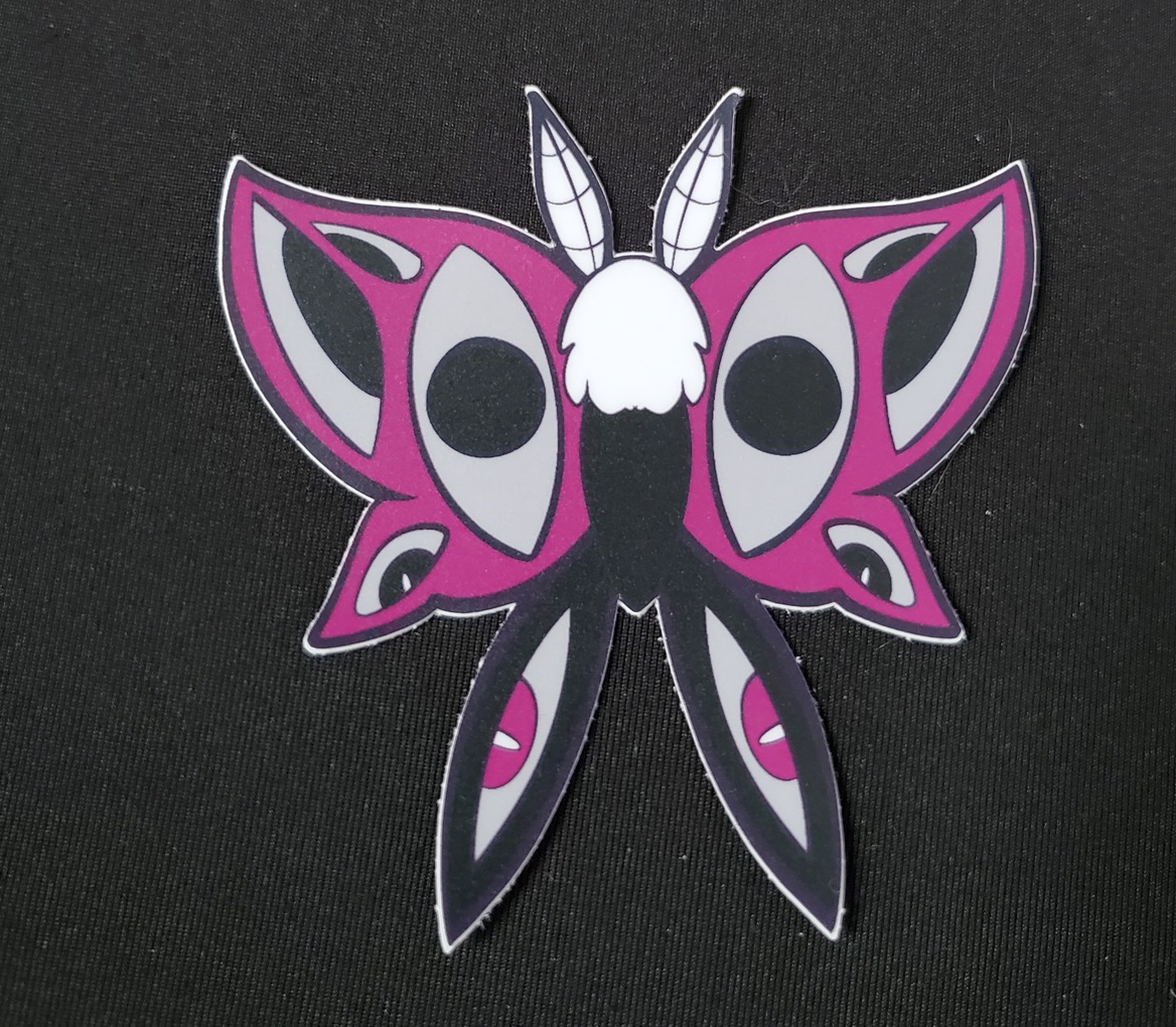 $5 Moth Pride Stickers by Maddy Ward - Image 8