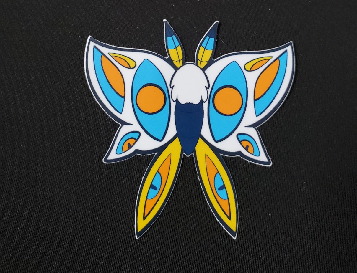 $5 Moth Pride Stickers by Maddy Ward - Image 9