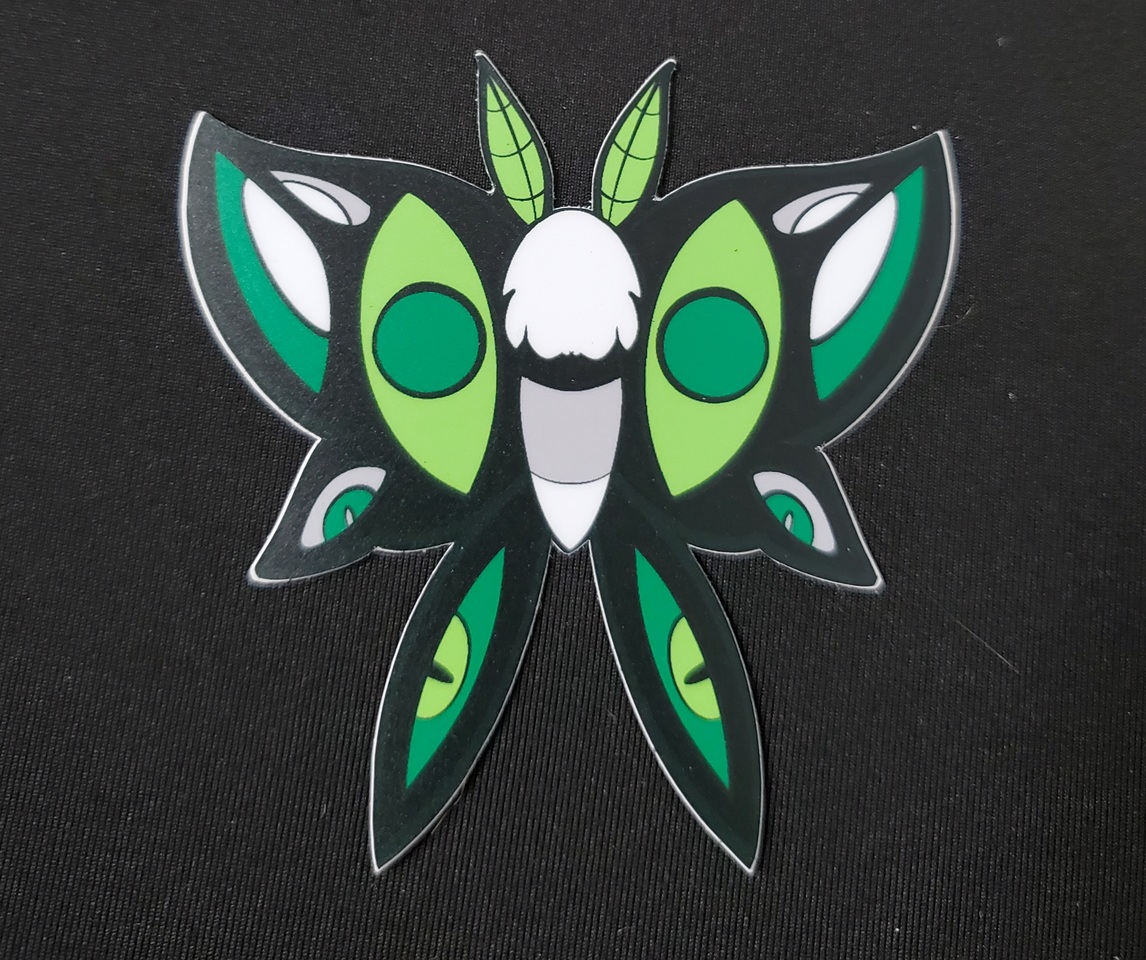 $5 Moth Pride Stickers by Maddy Ward - Image 10