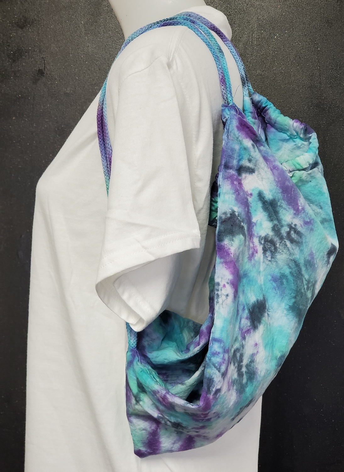 Tie Dye Drawstring Bag - Image 4