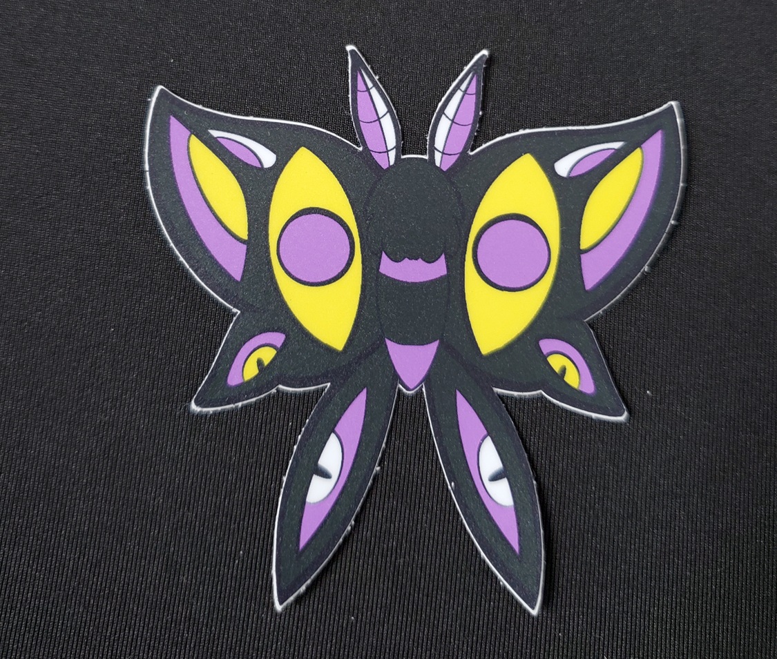 $5 Moth Pride Stickers by Maddy Ward - Image 4