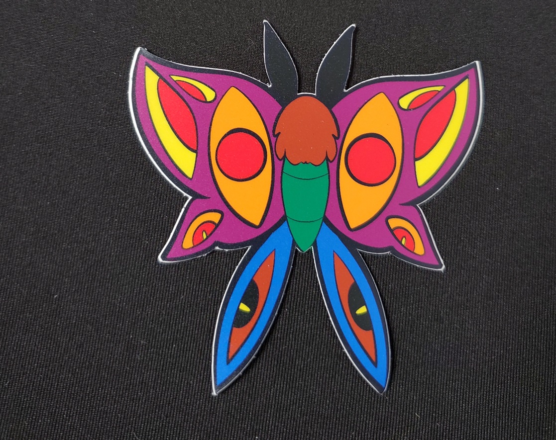 $5 Moth Pride Stickers by Maddy Ward - Image 6
