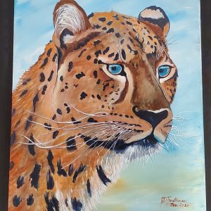 A Leopard by Jeanette Heathman