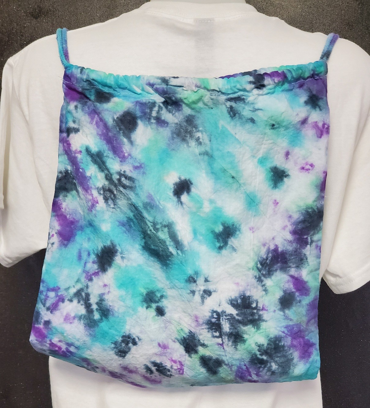 Tie Dye Drawstring Bag