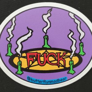 $5 Stickers by Butterfly & the Mad Bear