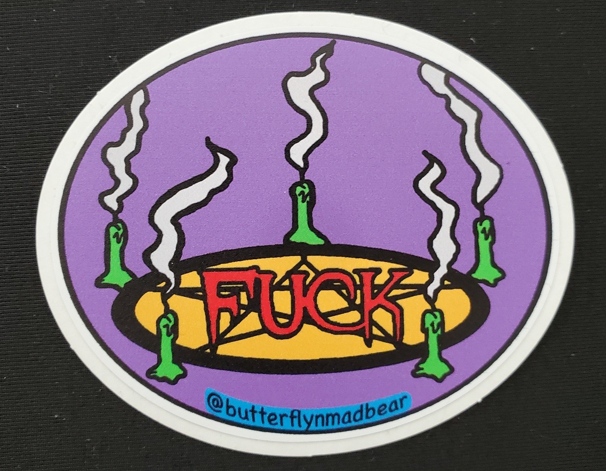 $5 Stickers by Butterfly & the Mad Bear