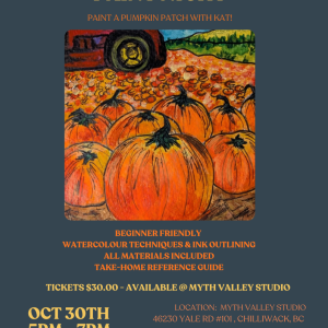 Watercolour Paint Night with Kat Lane